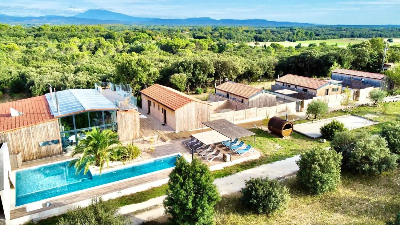 Nuiki Lodges - Chambres D'Hotes Montségur-sur-Lauzon